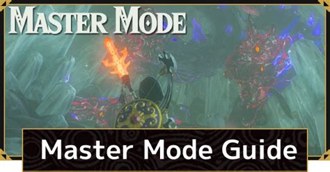 breath of the wild master mode|botw master mode walkthrough.